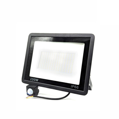Светодиодный прожектор 150 Вт,6500K, с датчиком движения