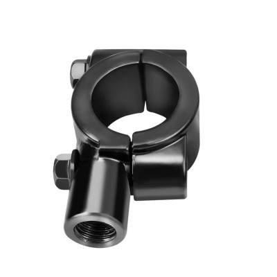 Кронштейн для зеркал мото вело мотоцикла, резьба 10 мм, на руль диаметром 21-24 мм