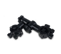 Угловое крепление для навесного оборудования, снастей, зонта на рыболовный стул