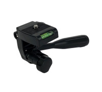 Штативная поворотная площадка с пузырьковым уровнем, для стойки диаметром 17 мм