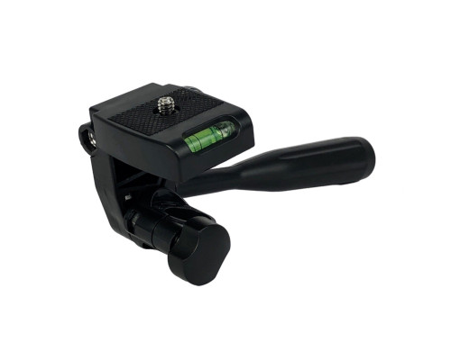 Штативная поворотная площадка с пузырьковым уровнем, для стойки диаметром 17 мм