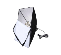 Светоотражающий софтбокс 60х88 см с держателем на 4 лампочки