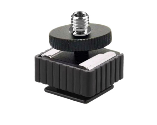 Крепление для камеры на штатив PAZ-14-AD38 адаптер с резьбой 3/8 и в паз, с одной гайкой