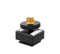 Крепление для камеры на штатив PAZ-14-AD58 адаптер с резьбой 3/8, 5/8 и в паз, с одной гайкой