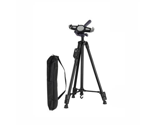 Стойка держатель DT8810-C18 для планшета 18-29 см на триподе с сумкой для переноски