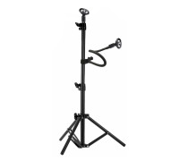 2 держателя для ручного микрофона на напольной стойке JBH и гибком креплении