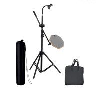 Пэд 8" для барабанщика на стойке JBH-63PAD-DT-В2 с гибким держателем для телефона и сумками для переноски