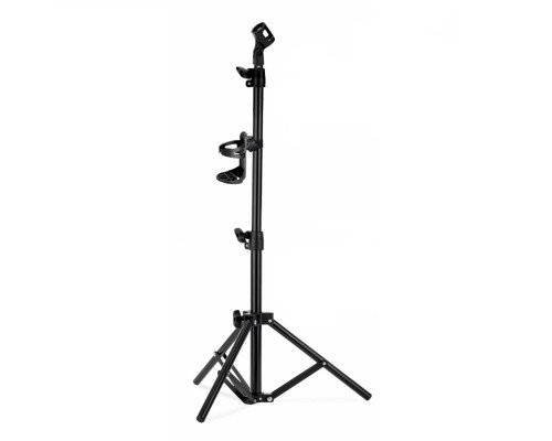 Напольная стойка JBH-G14-P с держателем для микрофона бочонок и подстаканником
