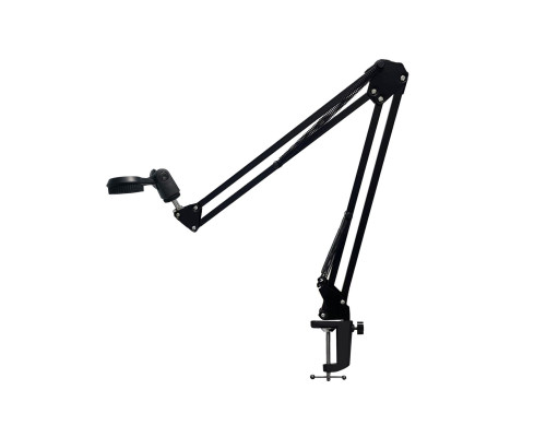 Держатель DMout для микрофона с внешним типом крепления на пантографе KGS и усиленной струбцине
