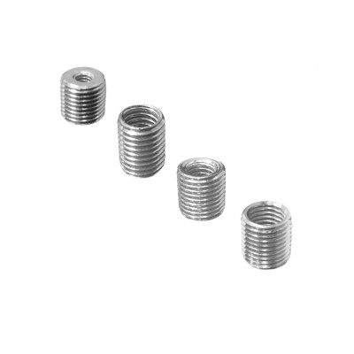 Резьбовые гайки переходники с внешней резьбой М8/М10 и внутренней резьбой М4/М6/М8, высота 10 мм