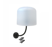 Настенная подставка белая для головного убора, шапок на держателе FLAN-GDS