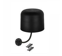 Настенная подставка черная для головного убора, шапок на держателе FLAN-GDS