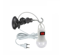 Фитосветильник с фитолампой 12Вт для растений, на держателе FL-BC2 на присоске