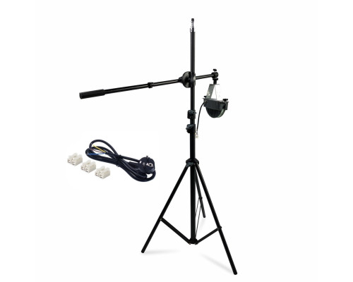 Проявочная лампа маляра на усиленном штативе LS-63KR с наклонной планкой