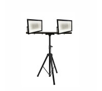 Светодиодные прожекторы 200 Вт, 2 шт, на строительном штативе 502M-4PRJ