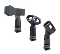 Набор из 3 держателей для микрофонов с креплением холодный башмак