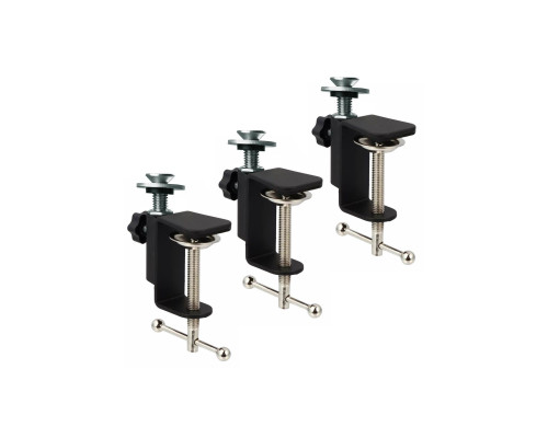 Крепление для лотка для рассады, подставка для цветов, 3 струбцины в комплекте