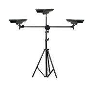 Вспомогательная стойка JBH-63-3HAIR напольная для мастера по канекалонам, для плетения кос