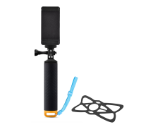 Поплавок-монопод с держателем и фиксатором телефона 55-85 мм