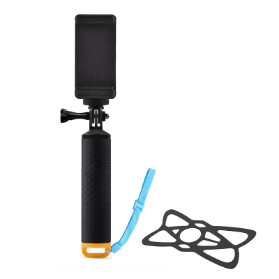 Поплавок-монопод с держателем и фиксатором телефона 55-85 мм