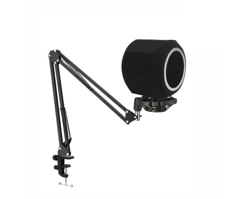 Акустический экран ветрозащита V-1 для микрофона на пантографе ST2S с держателем паук P1