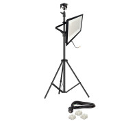 Светодиодный прожектор 300 Вт с кабелем 3 м на штативе BHS с подставкой для нивелира