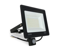 Прожектор 100 Вт с датчиком движения на кронштейне с зажимом до 31 мм