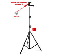 Строительный штатив JBH для нивелира с поворотной площадкой, резьба 5/8