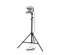 Блок освещения c 4 лампочками 20W/5500K для софтбокса на штативе JBH