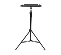 Напольная подставка для ноутбука, размер 28х22 см, с фиксирующей резинкой, на стойке LS-SH