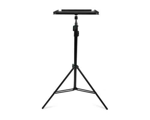 Напольная подставка для ноутбука, размер 28х22 см, с фиксирующей резинкой, на стойке LS-SH