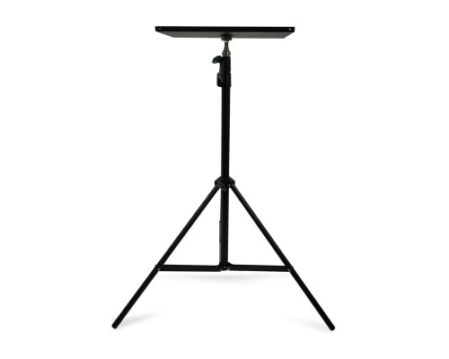 Напольная подставка для ноутбука, размер 34х24 см, с фиксирующей резинкой, на стойке LS