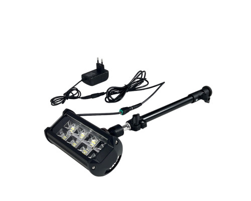 Проявочная лампа ECPAI-1, лампа маляра на ручке телескопической