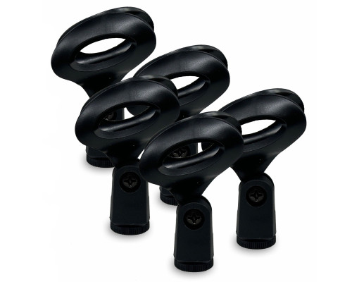 Держатель для ручного микрофона с резьбой крепления 5/8" и переходником на 1/4", 5 шт