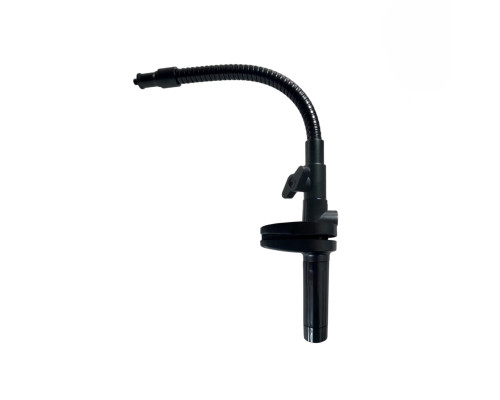 Гибкое крепление для фототехники на пластиковой струбцине с шириной зажима до 6,4 см, резьба 1/4