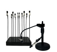 Подставка ZM-02L с гибкими держателями и подставка с 10 зажимами для окрашивания деталей