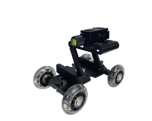 Раскладная штативная и быстросъемная площадка QR30 на тележке для камеры, резьба 1/4