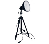 Напольный светильник LMB-8810 light на треноге со средним абажуром, черный