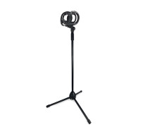 Держатель для тяжелых микрофонов с креплением прищепка, на стойке ML