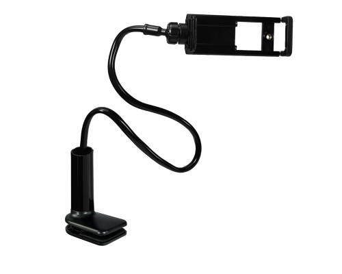 Гибкий настольный держатель с резьбой 1/4 и креплением для телефона и планшета