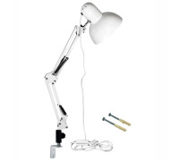 Светильник белый AB-MNW25-UGW настенный поворотный со средним абажуром