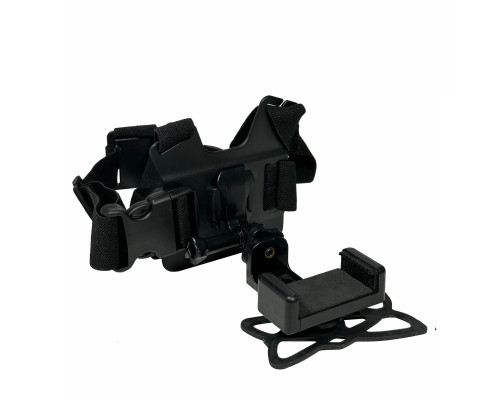 Нагрудный держатель для эхолота с фиксатором-резинкой