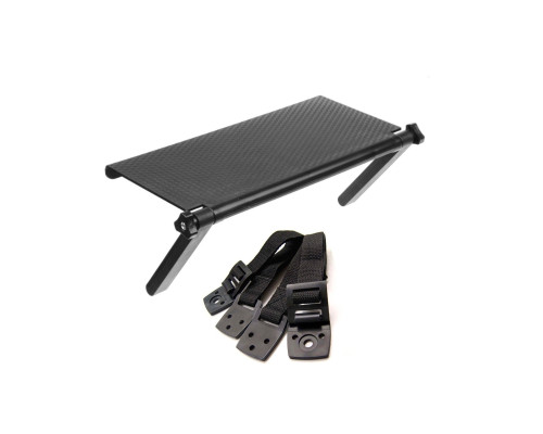 Навесная полка PTV-2 для роутера, приставки и 2 страховочных ремня для телевизора