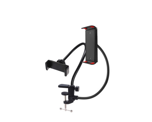 Настольный держатель GD2S-8.5-18 для съемки смартфоном до 18 см с 2 зажимами