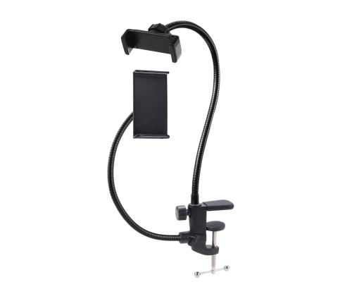 Настольный держатель GD2S-8.5-23 для съемки смартфоном до 23 см с 2 зажимами