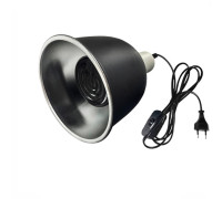 Светильник для террариума LST215-100K, керамическая лампа греющая для рептилий, 100W