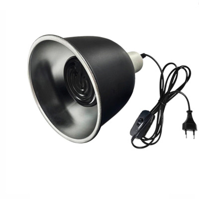 Светильник для террариума LST215-100K, керамическая лампа греющая для рептилий, 100W