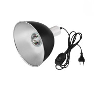 Светильник для террариума LST215D-100, лампа греющая UVA+UVB для рептилий с диммером на проводе, 100W