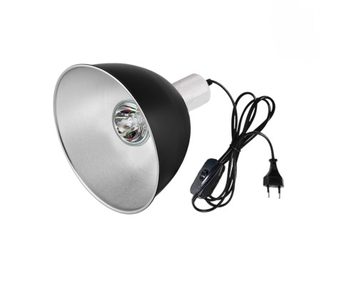 Светильник для террариума LST215-100, лампа греющая UVA+UVB для рептилий, 100W