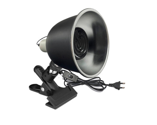 Светильник для террариумов LST215-PR1 на прищепке и лампа керамическая 100W